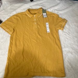 Mustard yellow New Men’s shirt